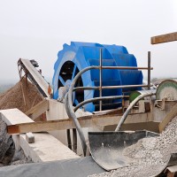 best selling mining stone sand washer machine Wheel sand washing machine Certified by CE ISO9001:2008