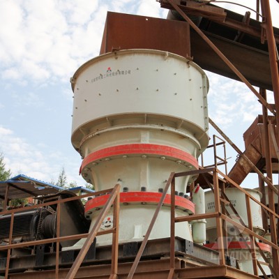 single-cylinder hydraulic cone crusher machine for mining and quarrying